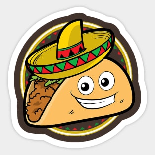 i love tacos Sticker